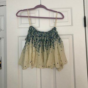Free People Floral Trapeze Cami ( S )